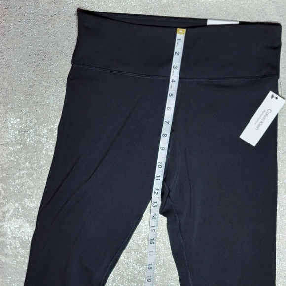 NWT Calvin Klein Women's Performance Black Large Exercise Pants - Picture 13 of 14